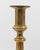 English Circa 1860 Pair of English Brass Candlesticks For Sale - Image 3 of 5