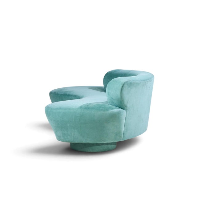 Directional Vladimir Kagan for Directional Mid Century Cloud Sofa For Sale - Image 4 of 10