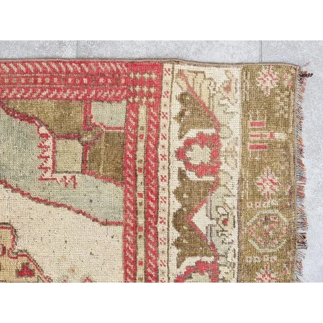 1960s Decorative Handknotted Vintage Rug For Sale - Image 4 of 11