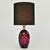 Mid 20th Century Vintage Mid Century Modern Italian Accent Murano Glass Lamp Cobalt Blue Pink Red Retro Sommerso Seguso For Sale - Image 5 of 8