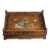 Huali Rosewood Tray Box Inlaid With Mother-of-Pearl For Sale