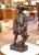 Mid 20th Century Mid 20th Century Mid-Century French Patinated Bronze Sculpture of a Young Hunter With Hare For Sale - Image 5 of 10