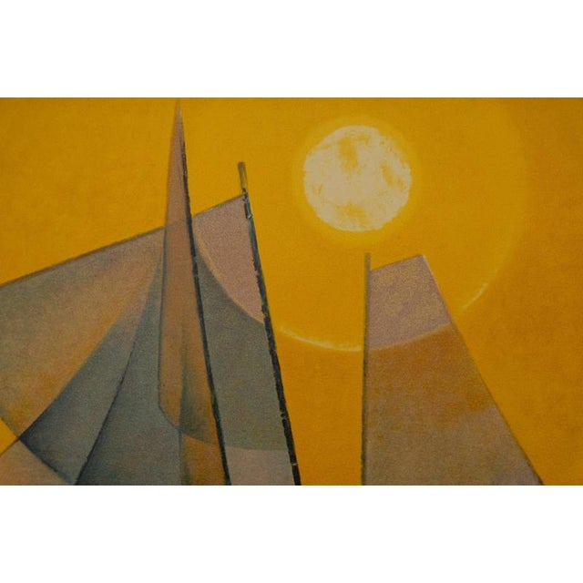 Louis Toffoli, Sunset, Lithograph For Sale - Image 4 of 8