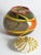 Large Studio Glass Lidded Jar by Ragnar Klenell, Sweden, 2012 For Sale - Image 6 of 18