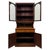20th Century Edwardian English Walnut Bookcase with Bevelled Mirror, 1890s For Sale - Image 3 of 13