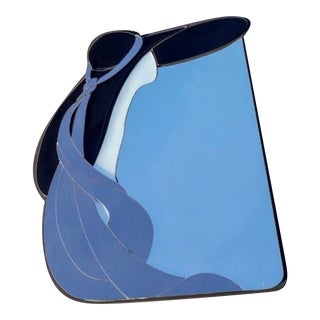 1980s Wall Mirror by David Marshall For Sale