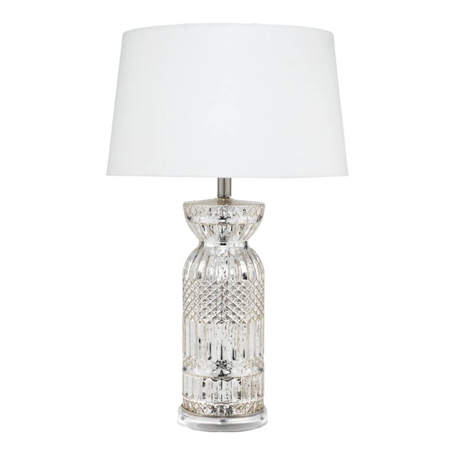 Lifestyle by JY Isla Glass & Acrylic Table Lamp For Sale