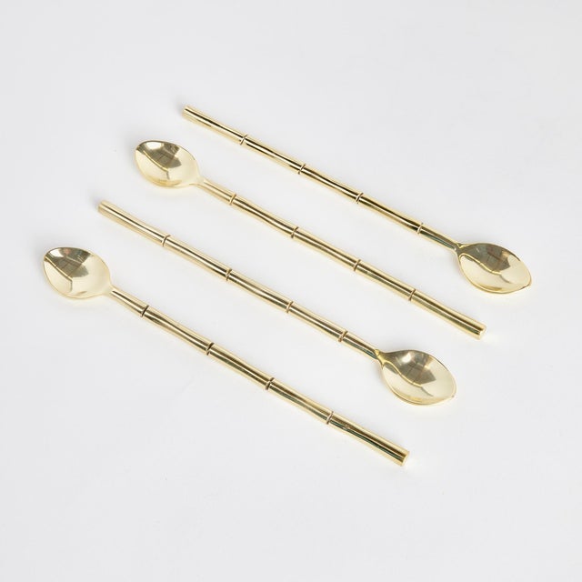 With a handforged quality and distinctive flattened handles, these stirring spoons are transitional in style. With a sleek...