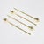 With a handforged quality and distinctive flattened handles, these stirring spoons are transitional in style. With a sleek...