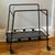 Black Mid-20th Century Russell Woodard-Style Wrought Iron Serving Cart With Removable Tray For Sale - Image 8 of 12