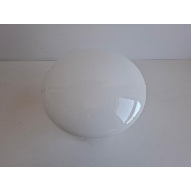 Czechoslovak Opaline Glass Table Lamp by Ivan Jakeš, 1970s For Sale - Image 11 of 13