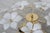 White 1940s Italian Delicious Murano Ceiling Light White Flowers For Sale - Image 8 of 15