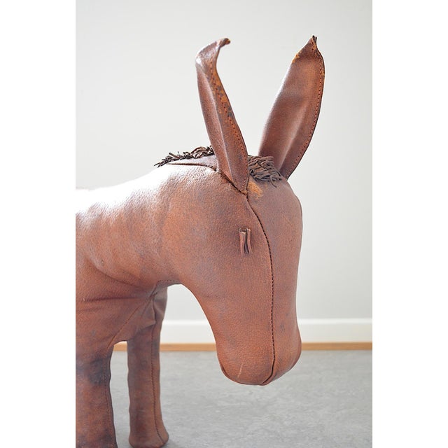 Brown Vintage Donkey Ottomann by Dimitri Omersa for Liberty London, 1960s For Sale - Image 8 of 18
