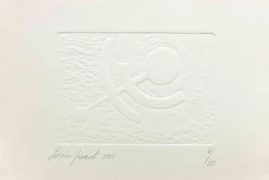 Fausto Maria Franchi, Abstract Composition, Etching, 1988