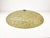 Metal Large Mid-Century Modern Textured Glass Flush Mount or Wall Light, Germany, 1970s For Sale - Image 7 of 18