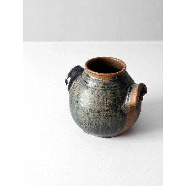 Vintage Studio Pottery Vase For Sale - Image 9 of 13