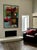 Mid-Century Modern 1970s Mid-Century Modern 48x60 Original Gunnar Erman Abstract Expressionist Painting For Sale - Image 3 of 15