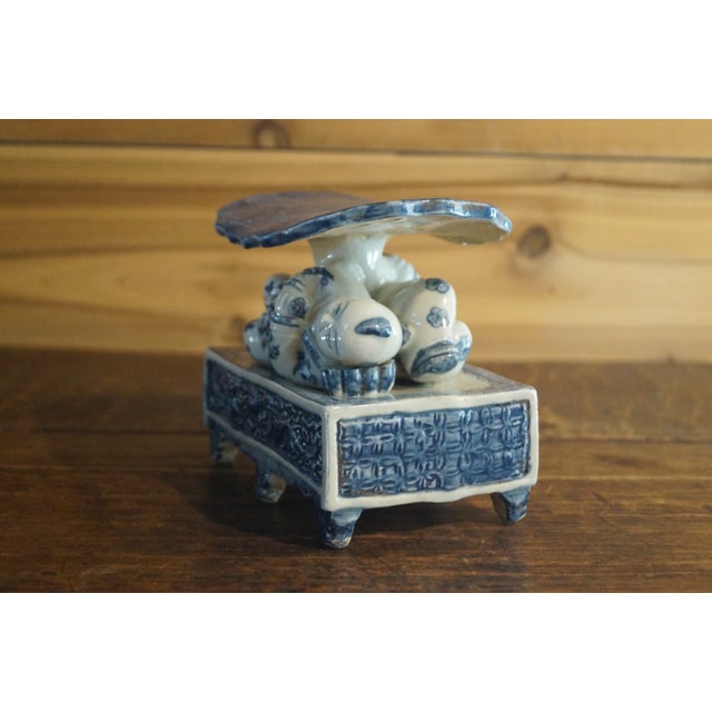 Chinese 1950s Chinese Figural Porcelain Opium Headrest For Sale - Image 3 of 9