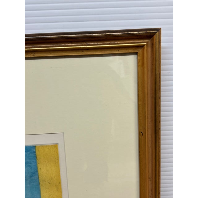 Printmaking Materials Artist Proof Naples Lithograph, Signed For Sale - Image 7 of 11