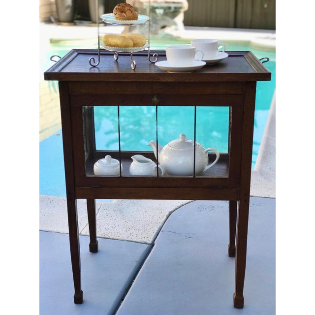 19th Century Dutch Tea Display Cabinet For Sale - Image 17 of 17