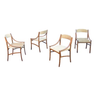 Chairs by Silvio Cavatorta, 1950s, Set of 4 For Sale