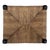 Circa 1940s England. Crafted from solid oak with beautifully turned supports and a handwoven natural rush seat, this...