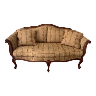 Ethan Allen Evette Settee For Sale