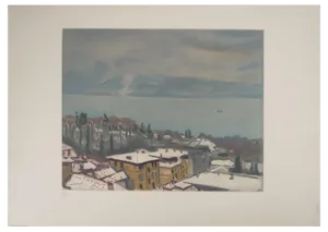 Albert Marquet, Sea View, Late 19th or Early 20th Century, Original Etching