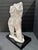 Larry Mohr Plaster Heavy Textured Female Torso Sculpture Signed From Artist Estate For Sale - Image 4 of 8
