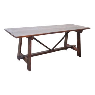 Antique Table in Oak Wood, 1800s For Sale