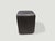 "Hand carved minimalist cube. Burnt, sanded and sealed revealing the beautiful wood grain. The Triple Burnt Collection...