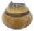 Michael Mode Hand Turned Spalted Maple Burl Wood Live Edge Lidded Box Jar For Sale