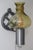 Swedish Hand-Blown Amber Glass Wall Light from Ostling Gnosjö, 1970s For Sale - Image 9 of 15