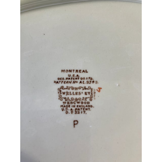 Wedgwood Embossed Floral Oval Platter – English Vintage For Sale In Oklahoma City - Image 6 of 6