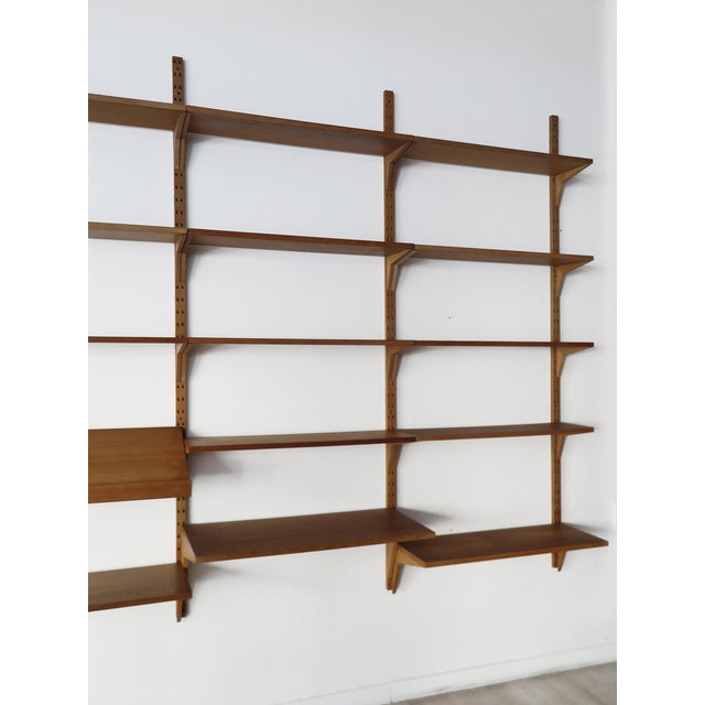 1960s Scandinavian Oak Royal System by Poul Cadovius, 1960s For Sale - Image 5 of 18