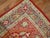 Pink Field Red Green Accent Formal Full Pile Antique Turkish Oushak Runner For Sale - Image 4 of 6