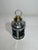 Silver Steel Boat Lantern with Brass Top For Sale - Image 8 of 8