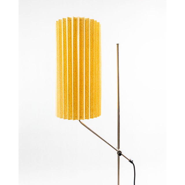 Czech Functionalist Floor Lamp, 1930s, in Restored conditions. Designed 1920 to 1949 European Plug (up to 250V).The wiring...