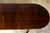 Wood Mid-Century English Georgian Style Mahogany Double Pedestal Extendable Dining Table For Sale - Image 7 of 17