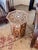 Vintage Mother-of-Pearl Inlaid Octagonal Accent Table For Sale - Image 4 of 7