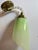 1950s Italian Murano Reticello Green Glass Wall Sconce by Barovier & Toso For Sale - Image 10 of 10