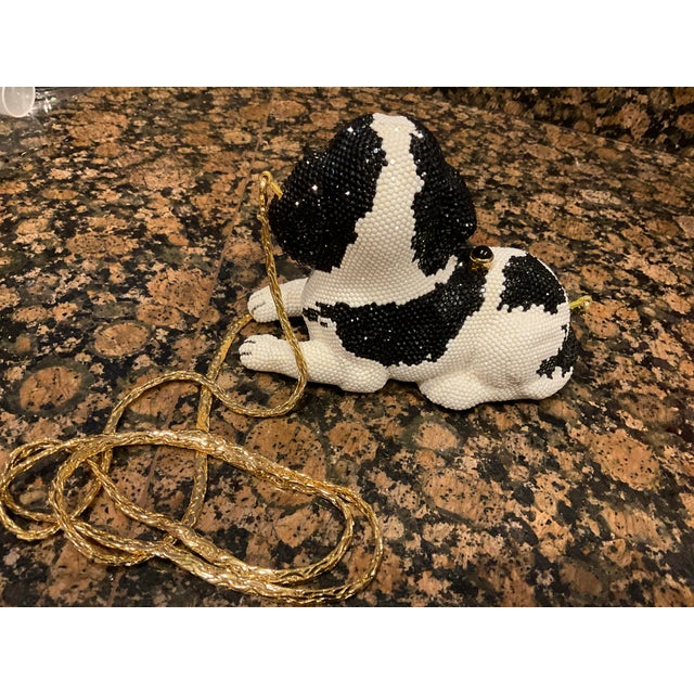 Katherine Baumann Cavalier King Charles Spaniel Evening Bag For Sale - Image 4 of 9
