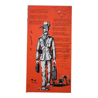 1975 Satirical “The Development Set” Panel, Signed Ross Coggins, Initialed TCR For Sale