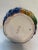 Late 20th Century Italian Hand Painted Ceramic Pottery Pitcher With Grapes For Sale - Image 5 of 8