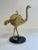 Sculpted Brass Ostrich Box With Resin Top and Marble Base For Sale - Image 4 of 12