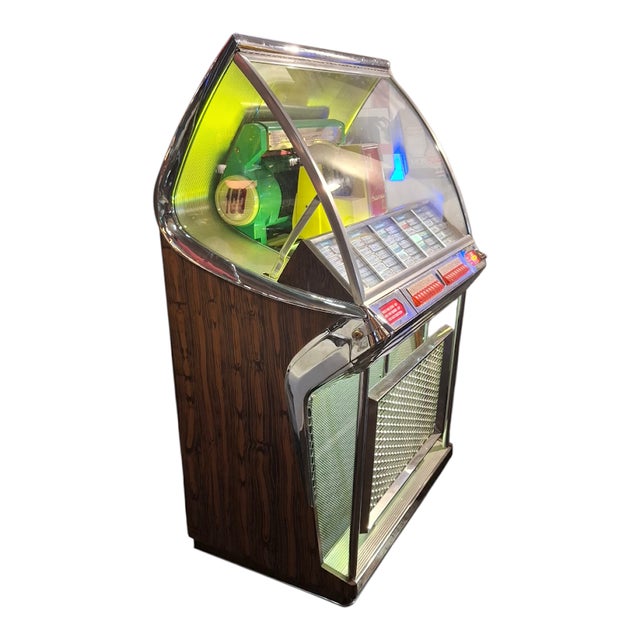 The seeburg 100jl select-o-matic jukebox is a beautiful example of seeburg's jukebox production, a renowned name in...