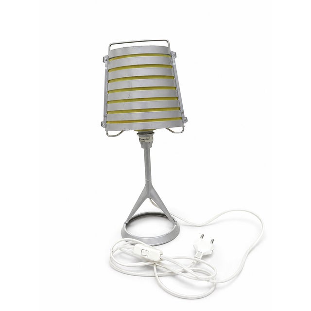 Silver Cleto Bicolore Table Lamp by Roberto Favaretto for Lucente, 1980s For Sale - Image 8 of 11