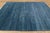 Wood 8' x 10' Savannah Hand Knotted Modern Navy Blue Wool & Silk Rug For Sale - Image 7 of 18