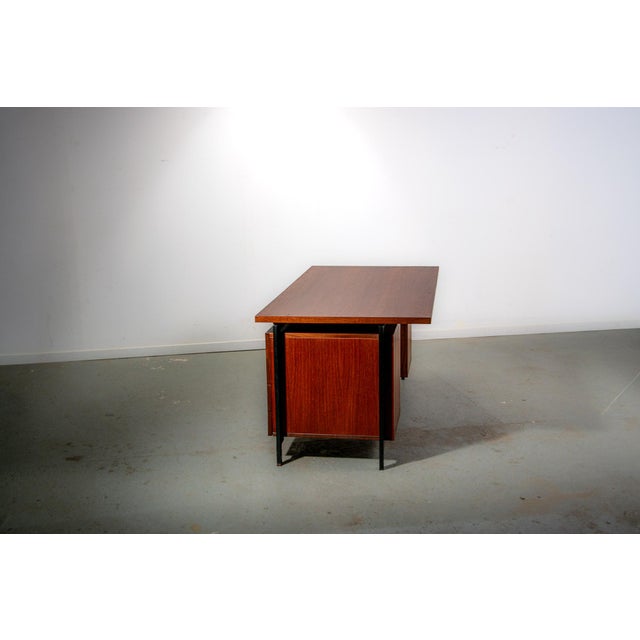 Wood Japan Series EU02 Desk by Cees Braakman for Pastoe, 1965 For Sale - Image 7 of 15