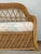 Vintage Braided Rattan 3 Seat Sofa For Sale - Image 11 of 12